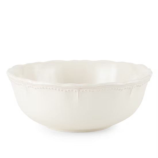 Linden Street Amberly Stoneware Serving Bowl, Color: White - JCPenney | JCPenney