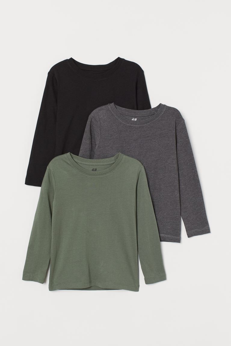 3-pack Jersey Shirts | H&M (US)