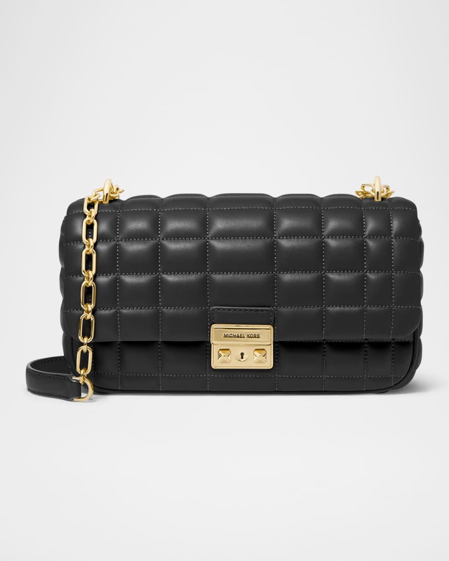 Tribeca Quilted Leather Shoulder Bag | Neiman Marcus