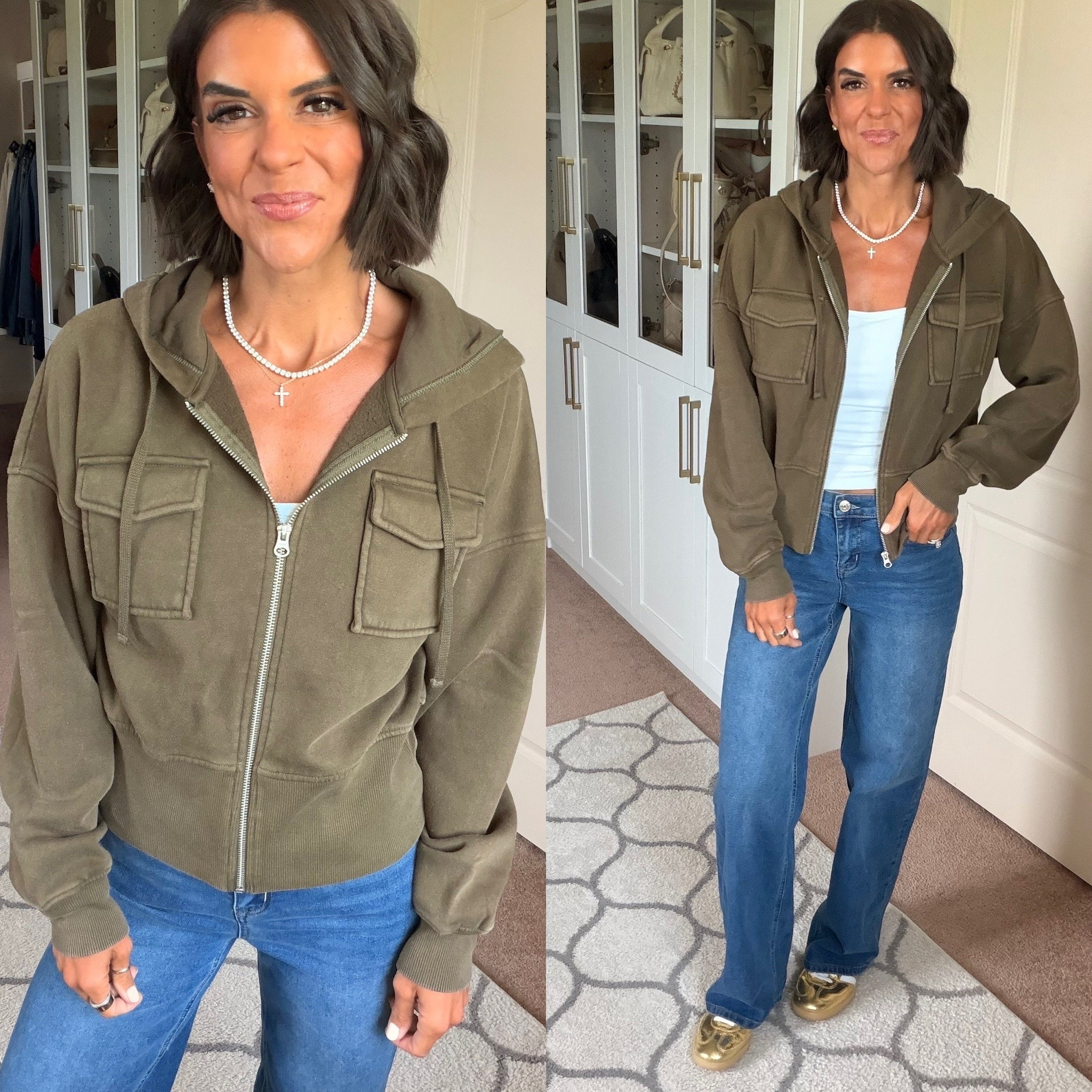 New Walmart sweatshirt! Size small. Size xs in tank and jeans

#LTKSaleAlert #LTKootd #LTKSeasonal