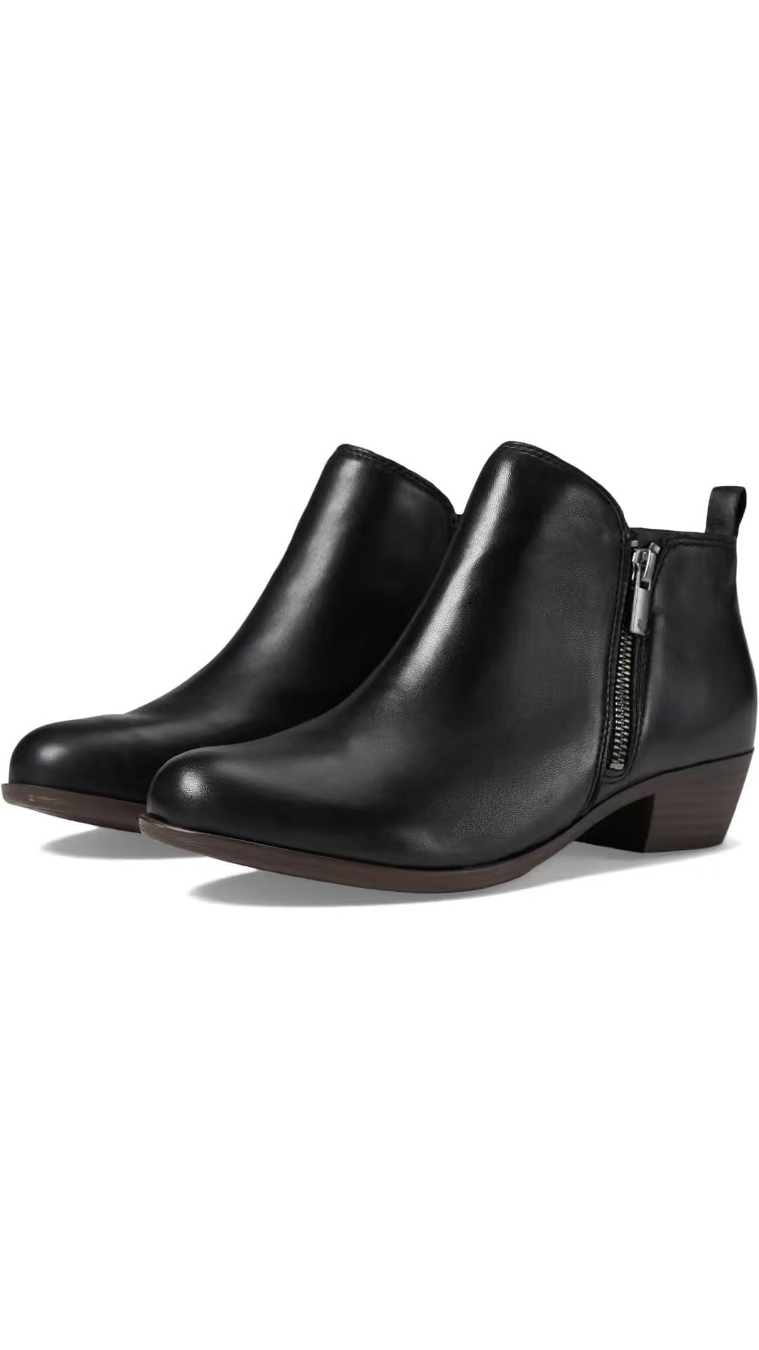 Women's Ankle height booties. Almond toe, and stacked block heel.
On Sale.

#LTKSeasonal #LTKShoeCrush #LTKSaleAlert