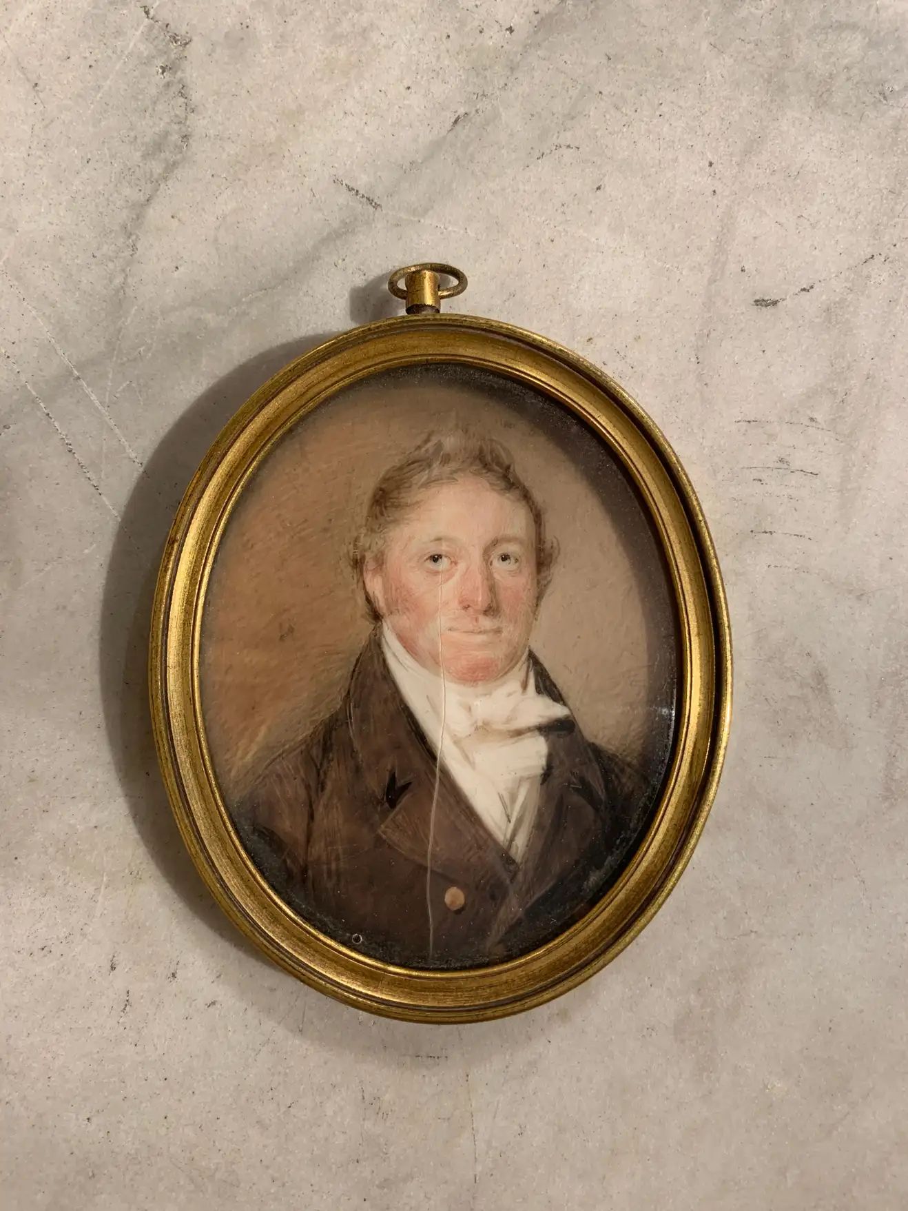 Miniature portrait of a Gentleman | 1stDibs