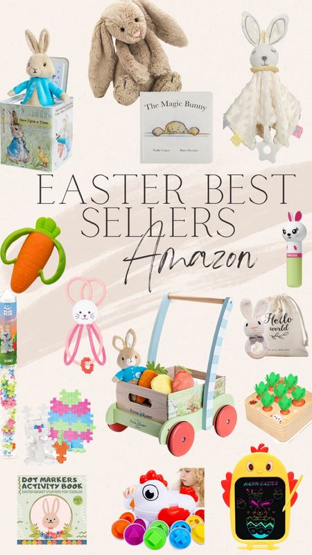 Easter best sellers from Amazon 

Easter best sellers 
Amazon Easter 
Easter basket 
Easter basket ideas 
Easter basket fillers 
Easter ideas 
Baby/toddler Easter ideas 
Easter gifts 
Easter gift ideas 

#LTKGiftGuide #LTKkids #LTKbaby