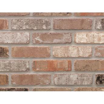 General Shale Providence series Carbon 1/2-in x 8-in Tumbled Ceramic Brick Look Wall Tile (6.849-... | Lowe's