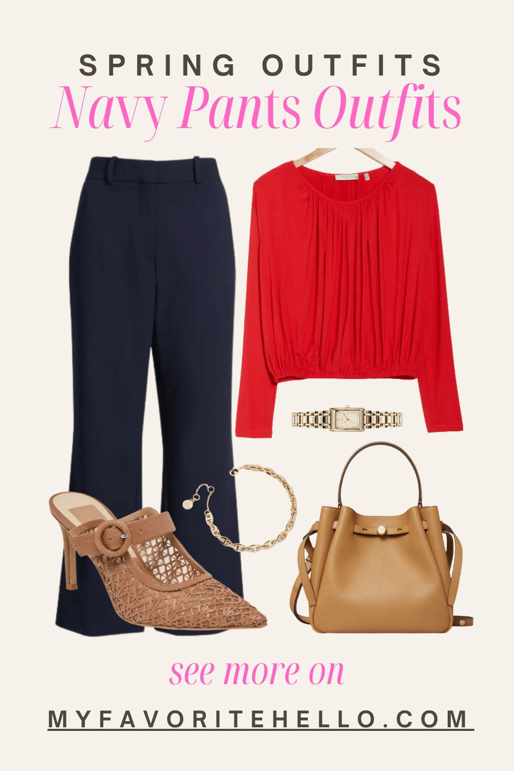 Navy slacks for spring, spring outfit with navy slacks

#LTKPetite #LTKOver40 #LTKMidsize