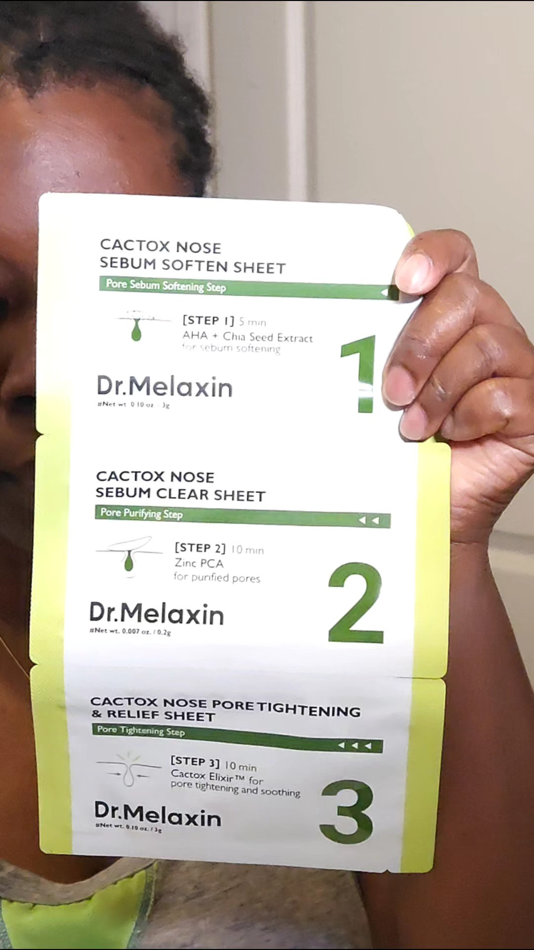 Finally a nose strip that doesn’t hurt. This Dr. Melaxin 3-step pack softens, clears, then calms. My pores look smooth, not stripped. If you hate regular nose strips, try this.#nosestrips #blackheadremoval #koreanskincare #porecare

#LTKgrwm #LTKselfcare #LTKBeauty