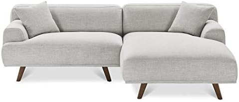 POLY & BARK Mineta Right-Facing Sectional Sofa, Soho Grey | Amazon (US)