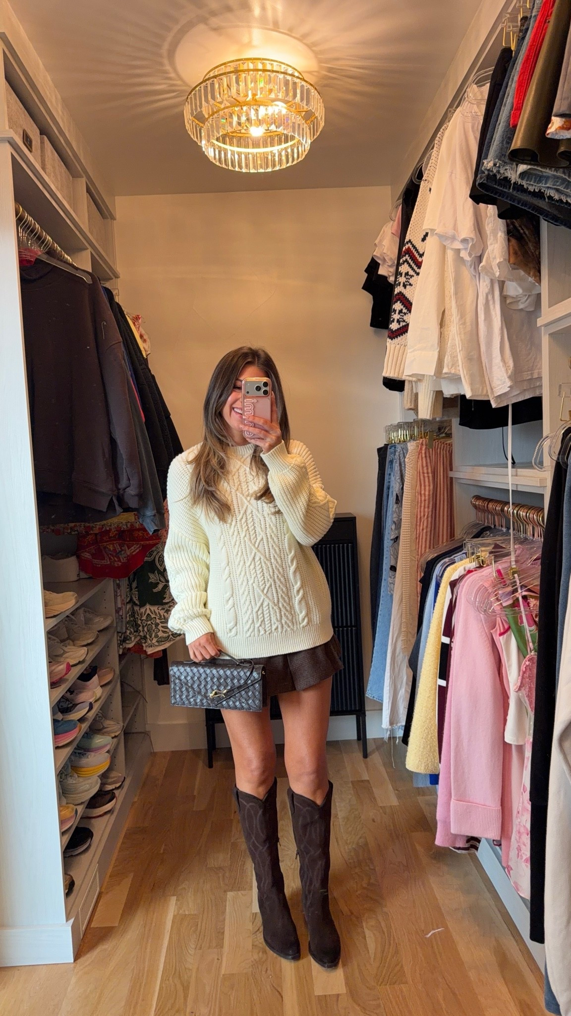 abercrombie fall pleated skort worn with cream cable-knit sweater and brown suede knee-high boots 🍂

I’m 5’4” and typically wear a size small / 2

vici: emerson20 (first purchase only) 

fall skort, autumn looks, casual summer outfits, fall outfit ideas, everyday fall outfits, fall fashion finds, pleated skirt, skirt with shorts, skort, one dress multiple ways, cowgirl boots, western, comfortable outfits

#LTKgrwm #LTKSeasonal #LTKootd