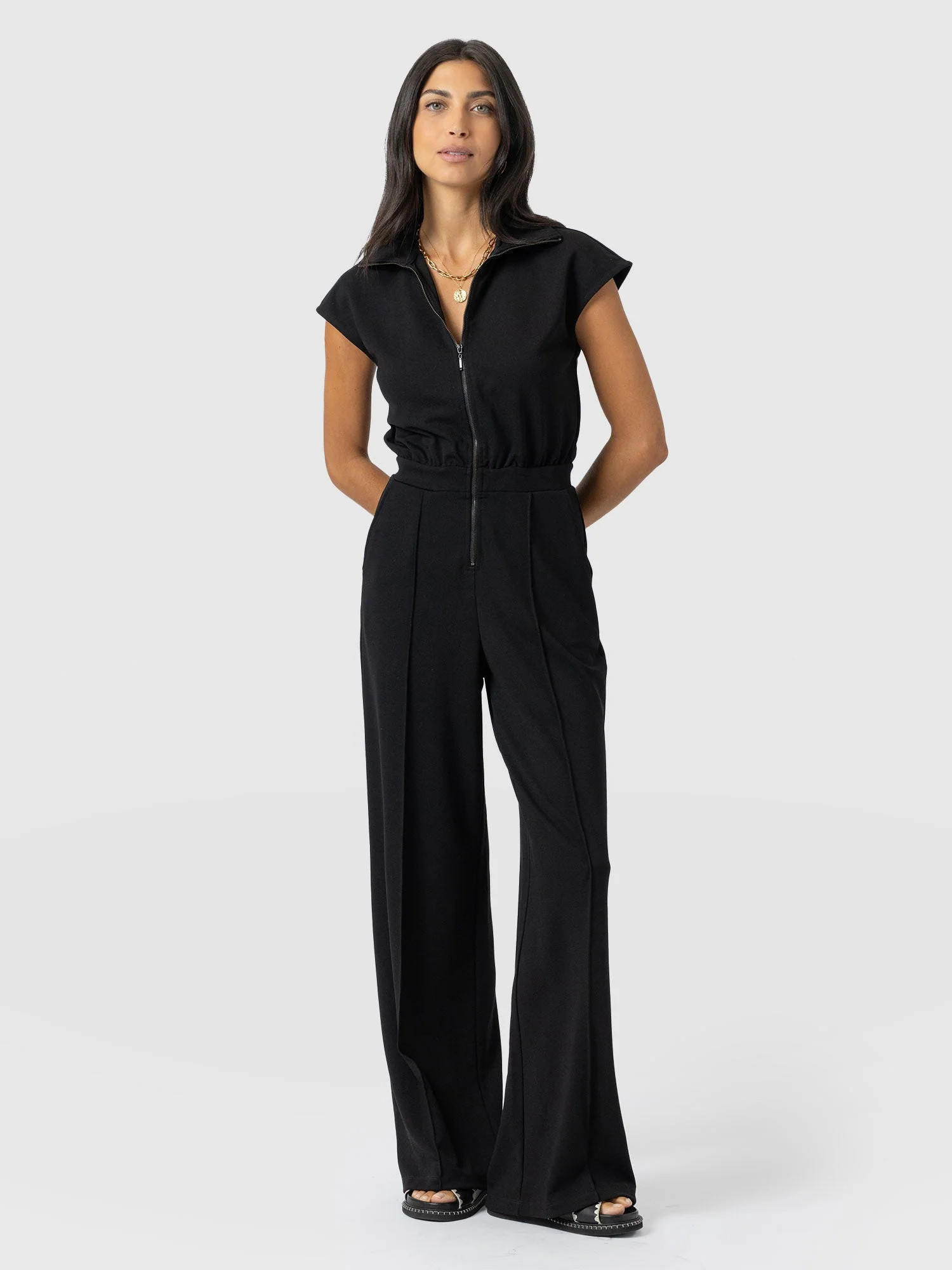 Keller Jumpsuit - Black | Saint + Sofia