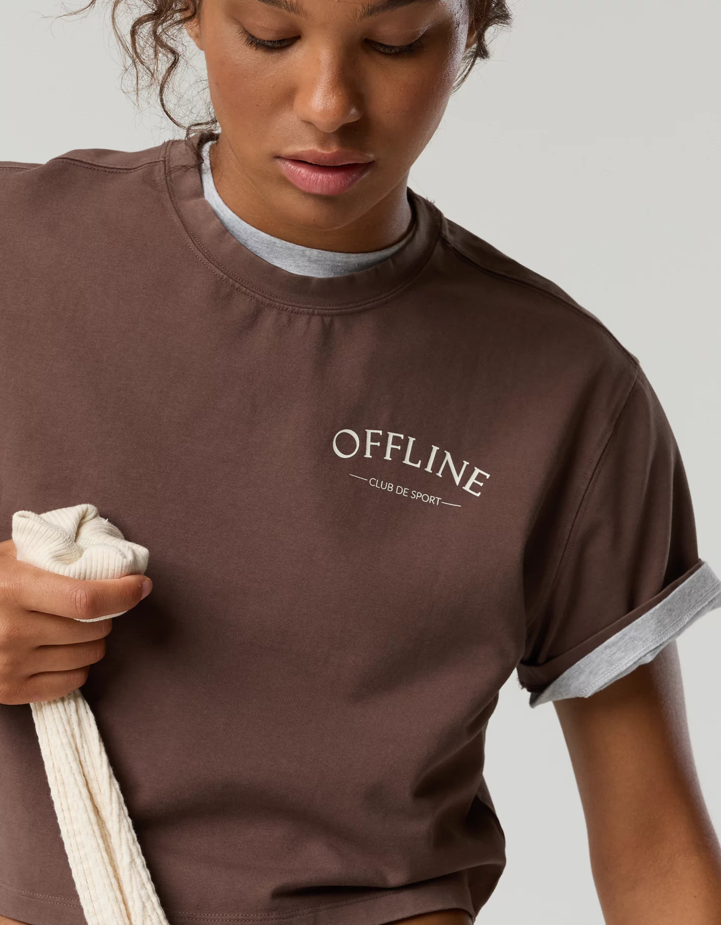 New + Matching Set OFFLINE By Aerie OG Cotton Short Sleeve T-Shirt | American Eagle Outfitters (US & CA)