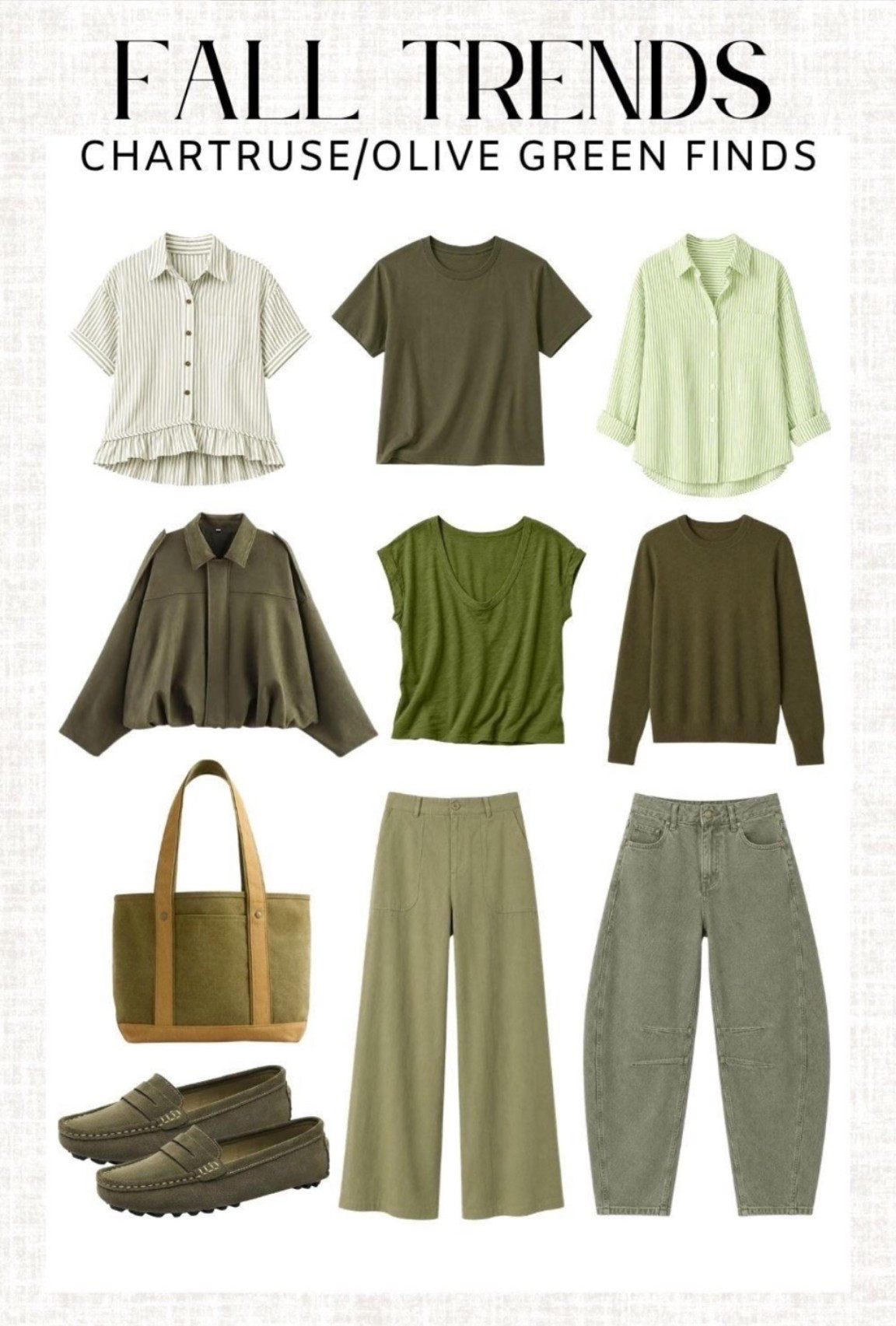 Olive green is having a major moment for fall 🍂💚 From easy layers to relaxed denim and classic accessories, these earthy green finds make transitioning into the season so easy.

olive green outfits, fall fashion 2026, fall trends, chartreuse green, casual fall outfits, women’s fall style, Amazon fashion finds, fall wardrobe essentials, trendy fall clothes

#LTKSeasonal #LTKMidsize #LTKTravel