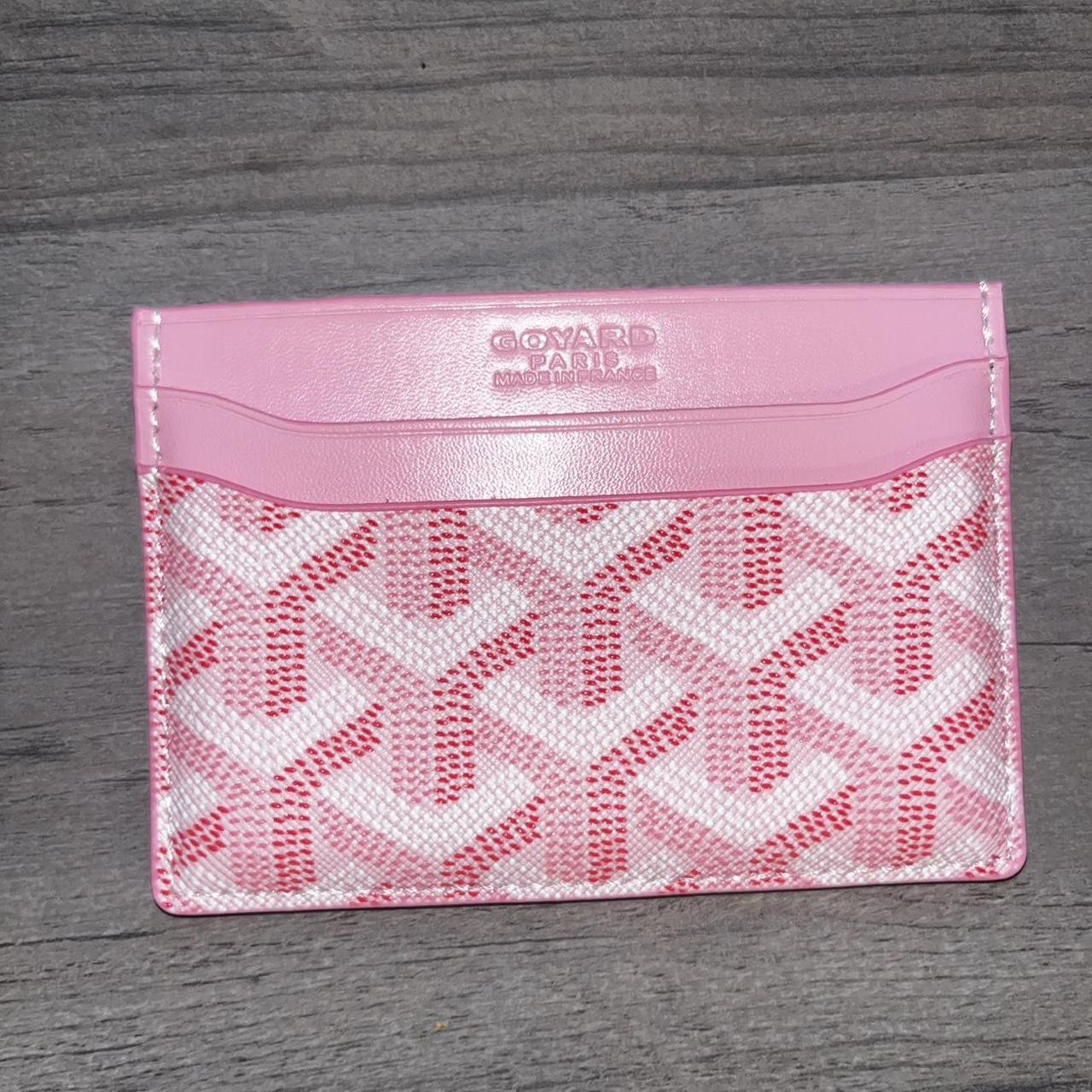 Goyard Women's Cardholders - Pink | Depop US