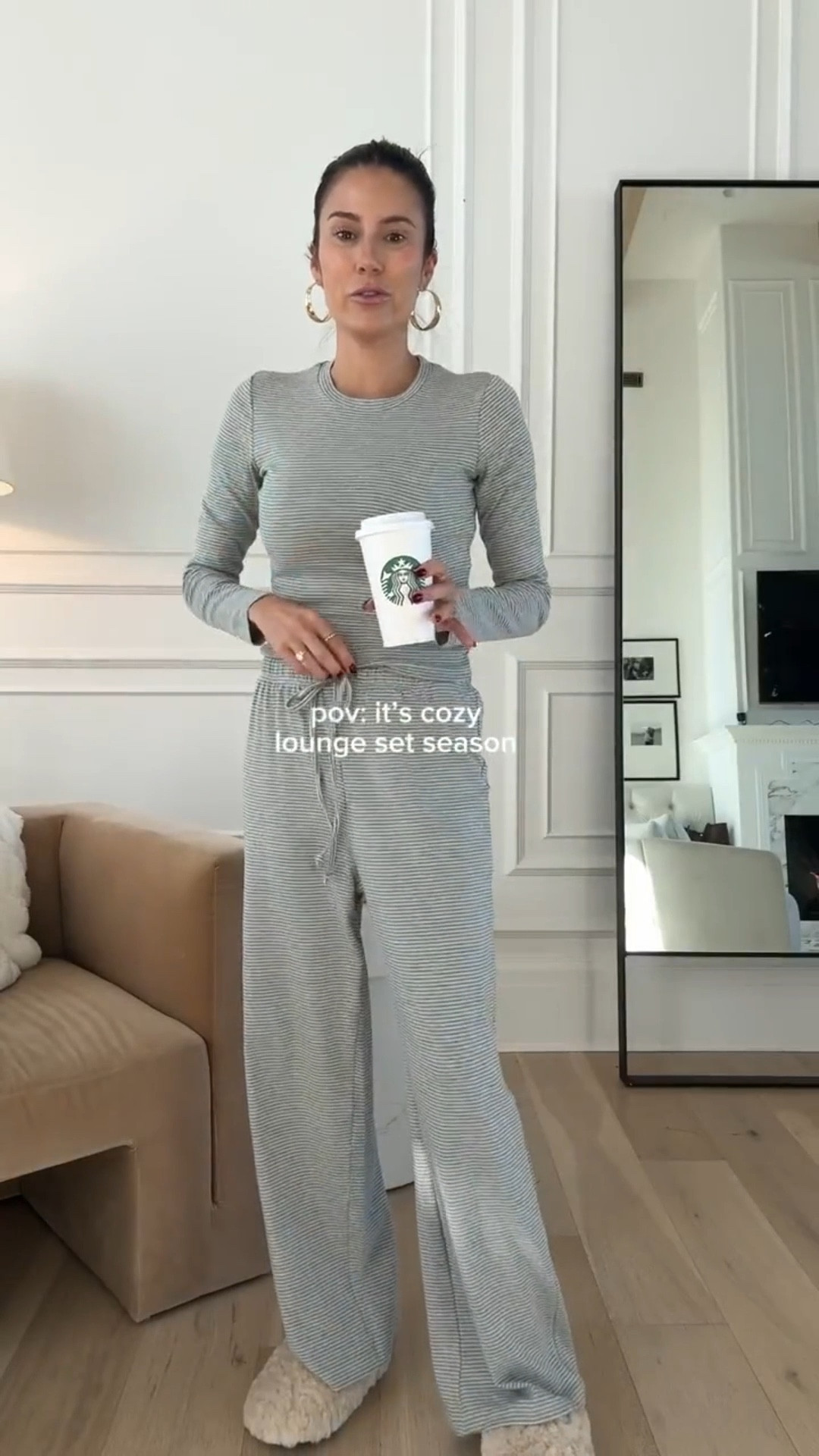 Love this cozy lounge set from @amazon @amazonfashion ✨ 

Travel outfit, lounge outfit, casual outfit 

#LTKSeasonal #LTKootd #LTKgrwm