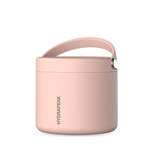Hydrapeak 18oz Stainless Steel Vacuum Insulated Thermos Food Jar | Thermos for Hot Food and Cold Food, Wide Mouth Leak-Proof Soup Thermos for Adults, 10 Hours Hot and 16 Hours Cold (Peony) | Amazon (US)