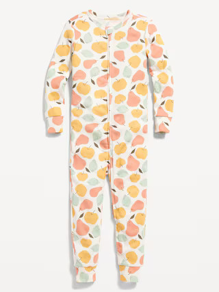 Unisex 2-Way-Zip Printed Pajama One-Piece for Toddler & Baby | Old Navy (US)