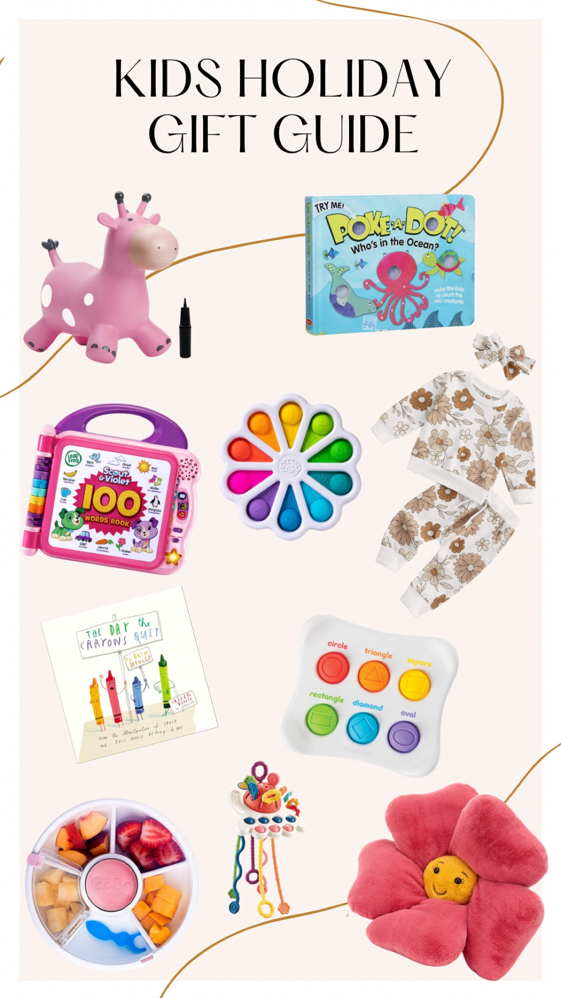 Some of my Amazon favorites for babies/kids!🤩

Pop it books | educational book | toddler girl clothes | stuffed animal | gifts for babies | gifts for toddlers | girl gifts 

#LTKkids #LTKSeasonal #LTKHoliday