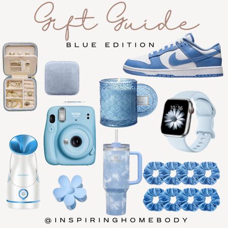 Gift Guide- Blue Edition 

#LTKGiftGuide #LTKbeauty #LTKCyberWeek