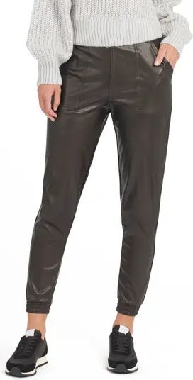 SPANX® Faux Leather Jogger Pants | Nordstrom | Nordstrom