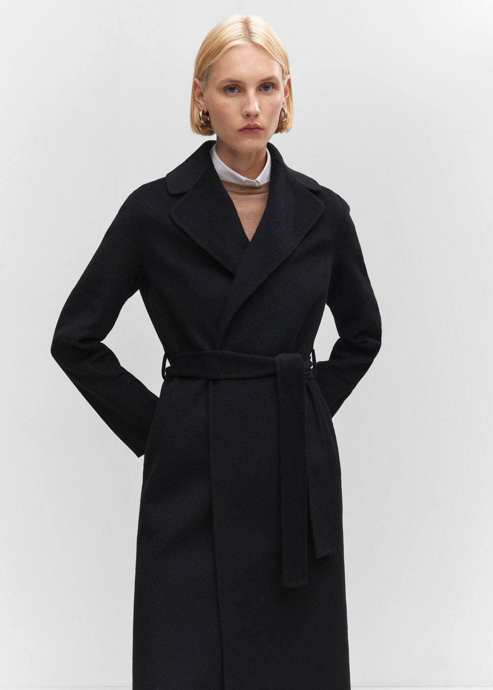 Belt handmade coat | MANGO (US)
