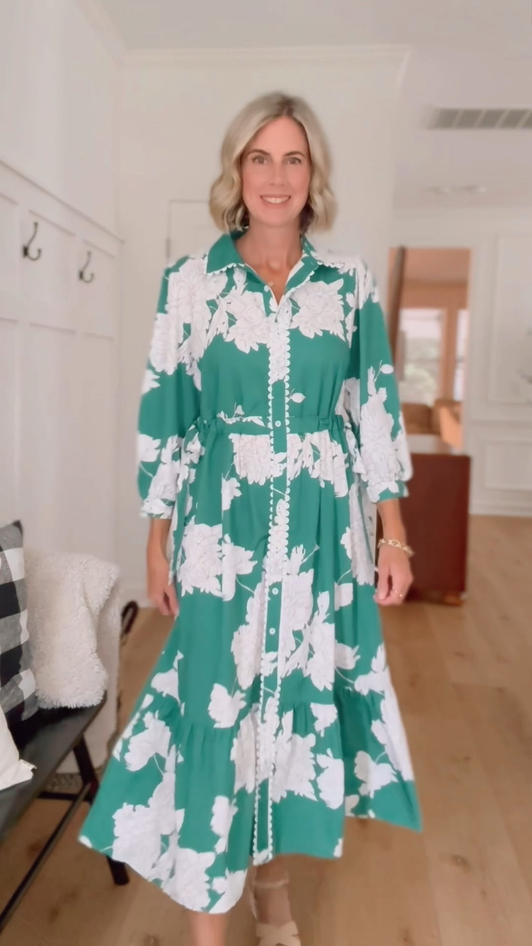 This green floral dress has the prettiest details plus side ties that let you cinch the waist just right. It buttons all the way down and is available in other colors. Wearing a small.



#amazondress #outfitideas #FloralDress #GreenDress #teacherstyle #amazonfinds #workwear #teacheroutfits #amazonfashion #OOTD
#EverydayStyle #AffordableFashion #LTKDress #SummerOutfit #VacationStyle #AmazonStyle Amazon dress

 #ltkseasonal

#LTKFindsUnder50 #LTKOver40 #LTKSaleAlert