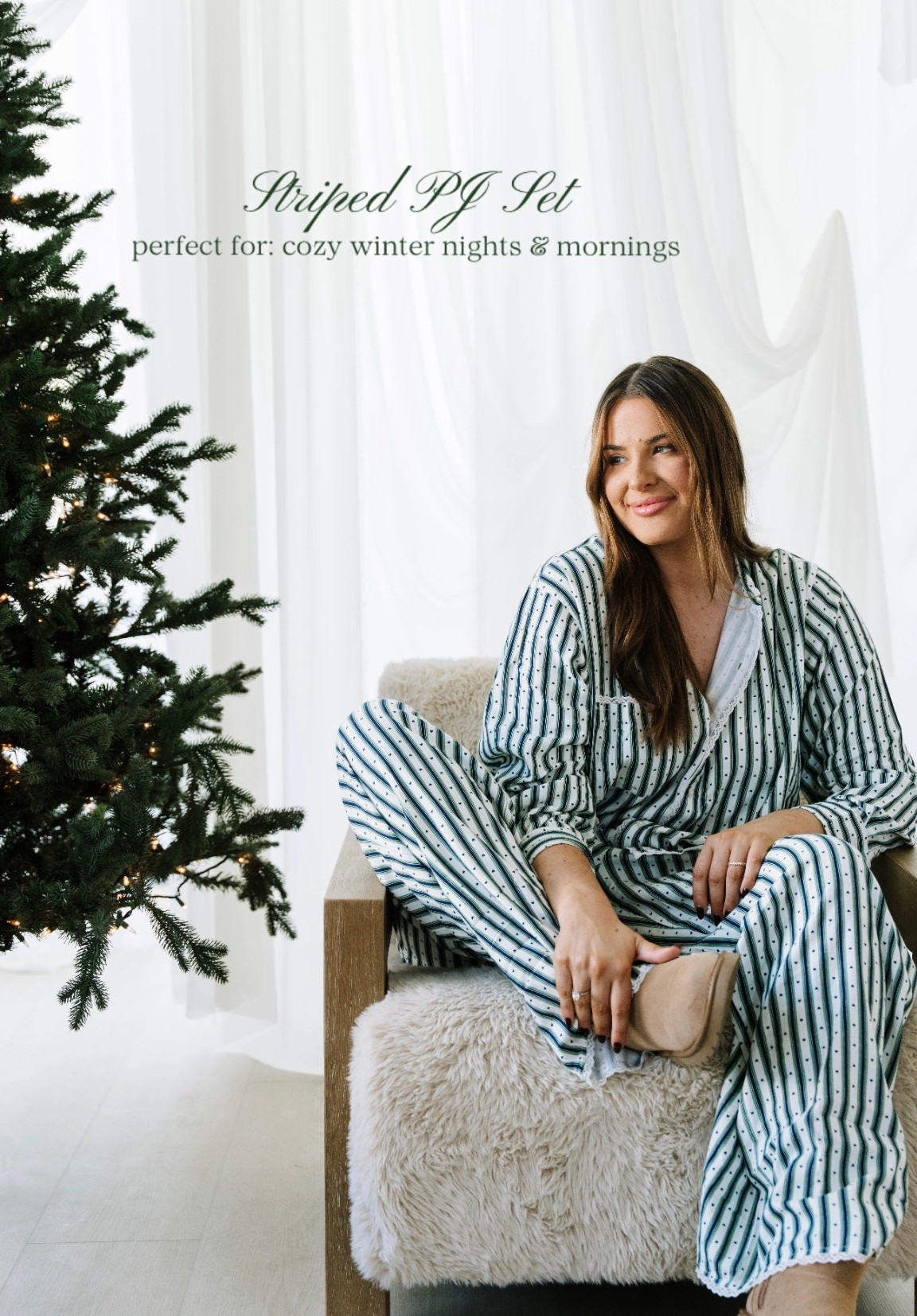 Christmas Pjs from Aerie! Wearing large. 

#LTKHoliday