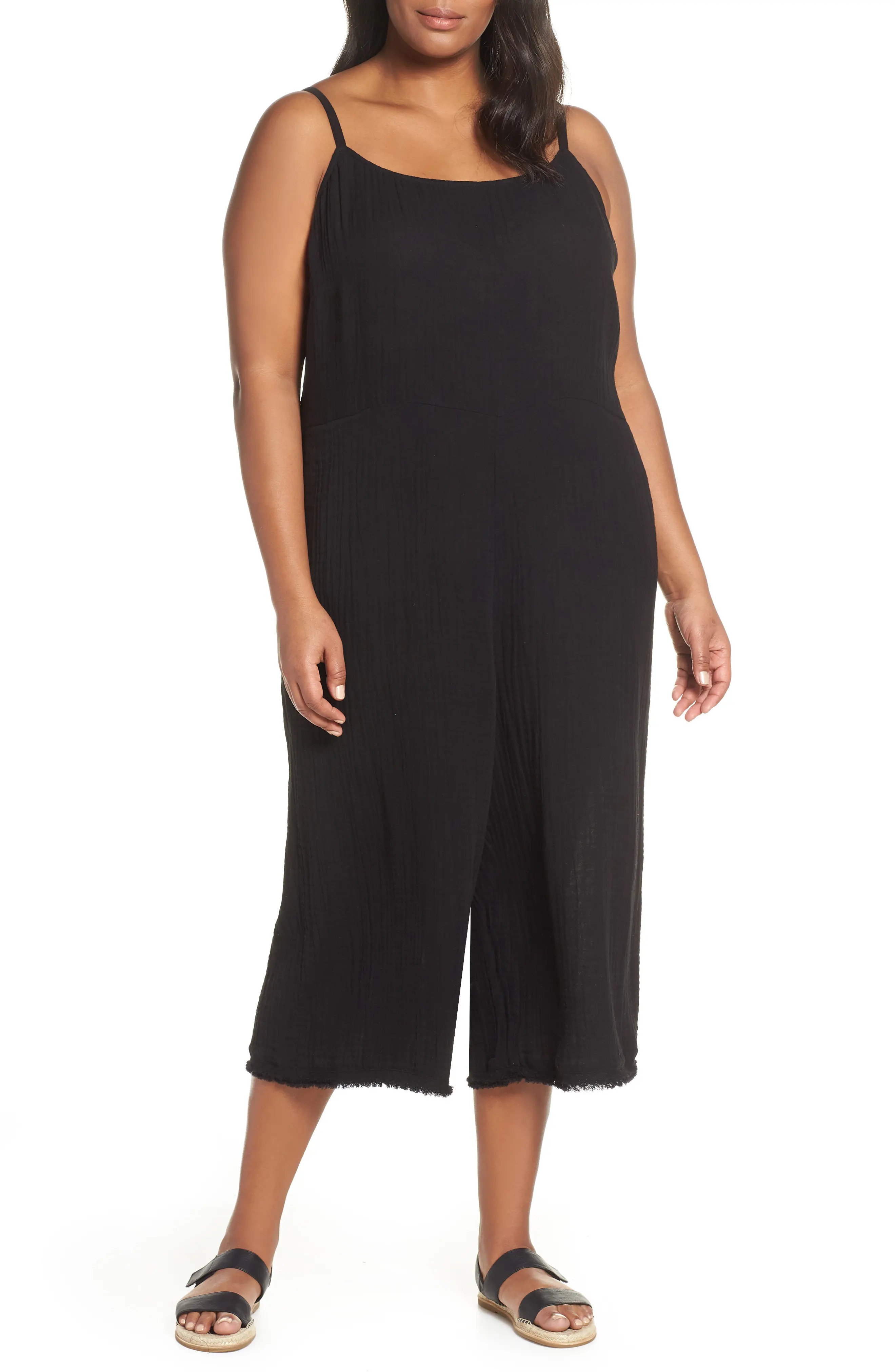 Plus Size Women's Eileen Fisher Camisole Jumpsuit | Nordstrom