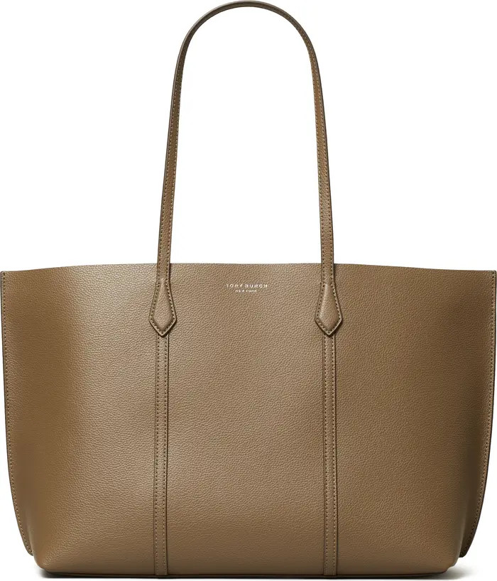 Perry Triple Compartment Leather Tote | Nordstrom