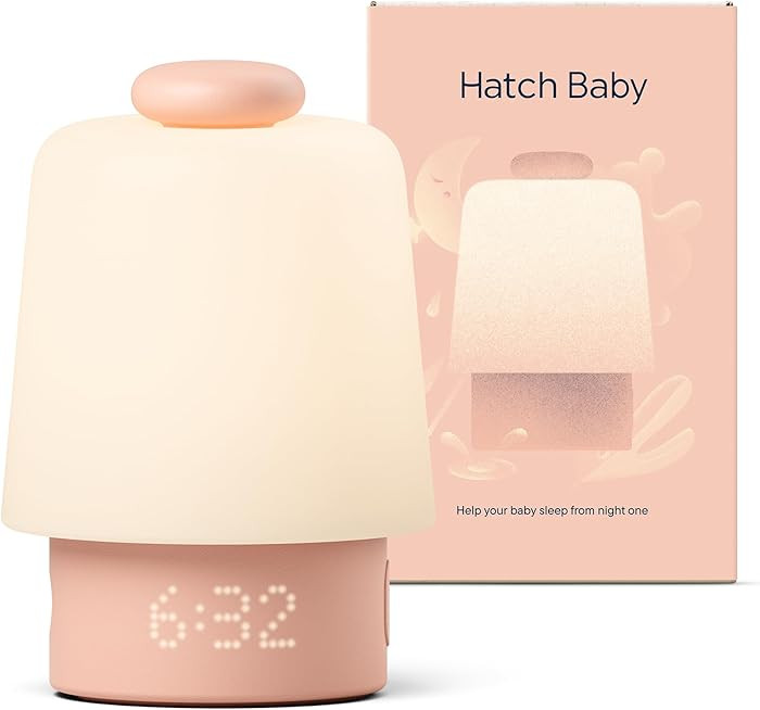 Hatch Baby Sound Machine, Night Light | Hatch Baby (Peach) | Sleep Support | Registry Essential, ... | Amazon (US)