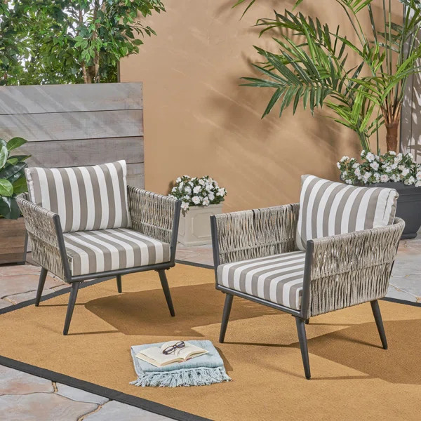Giunta Patio Chair (Set of 2) | Wayfair North America