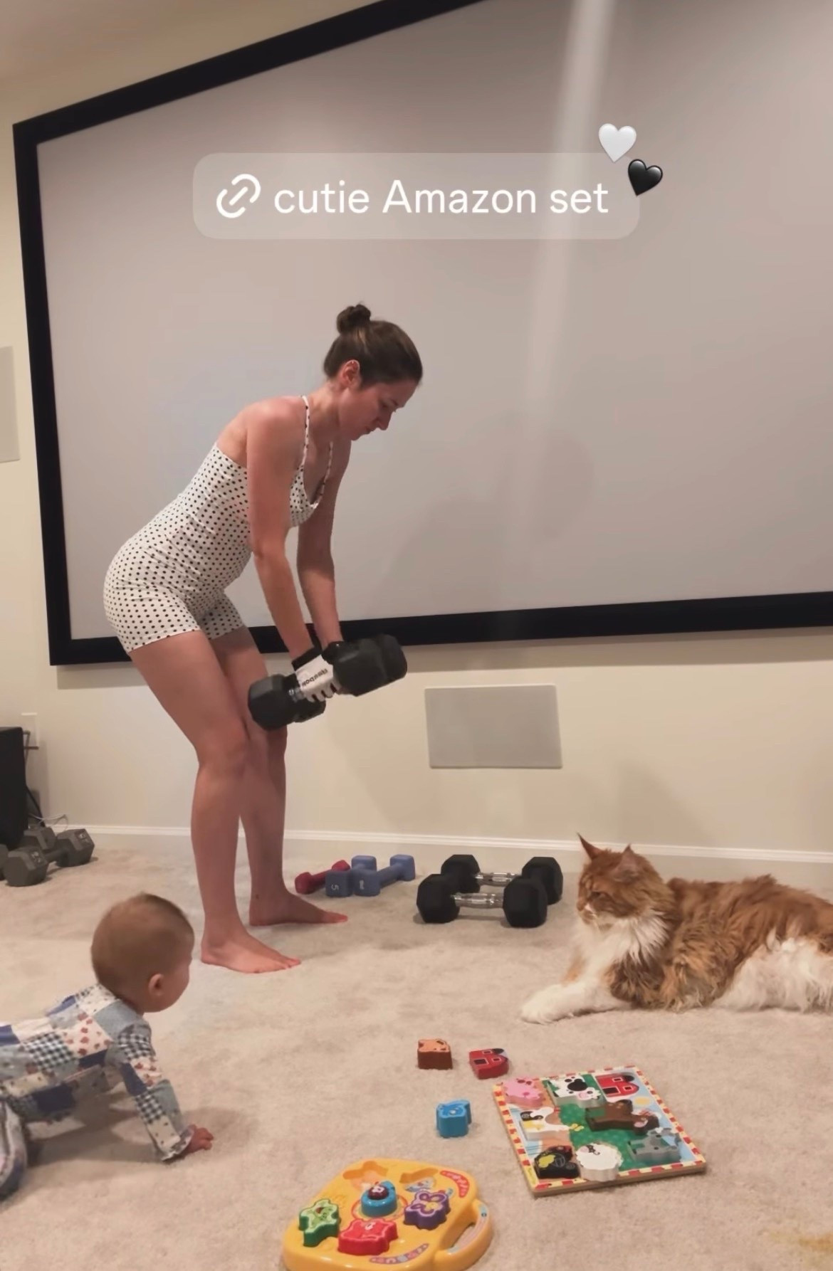 Cutie polka dot Amazon workout set

#LTKmomlife #LTKselfcare #LTKActive