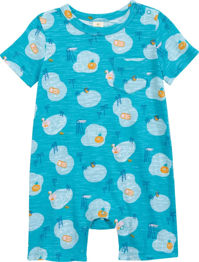 Tucker + Tate Print Pocket Romper | Nordstrom | Nordstrom