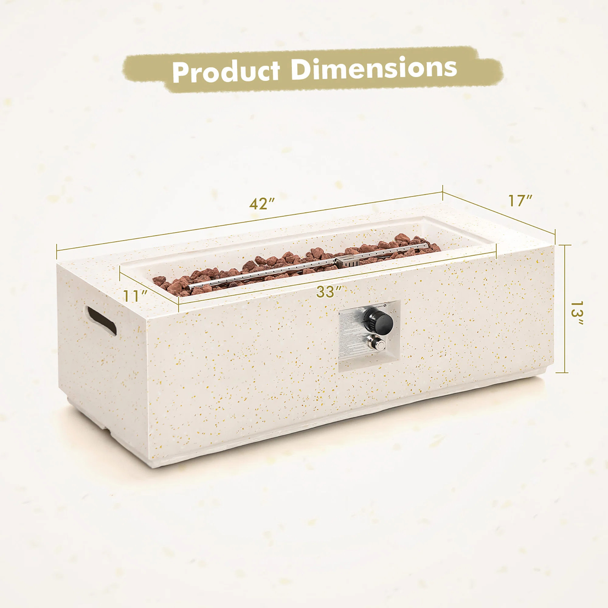 Propane Outdoor Fire Pit Table | Wayfair North America