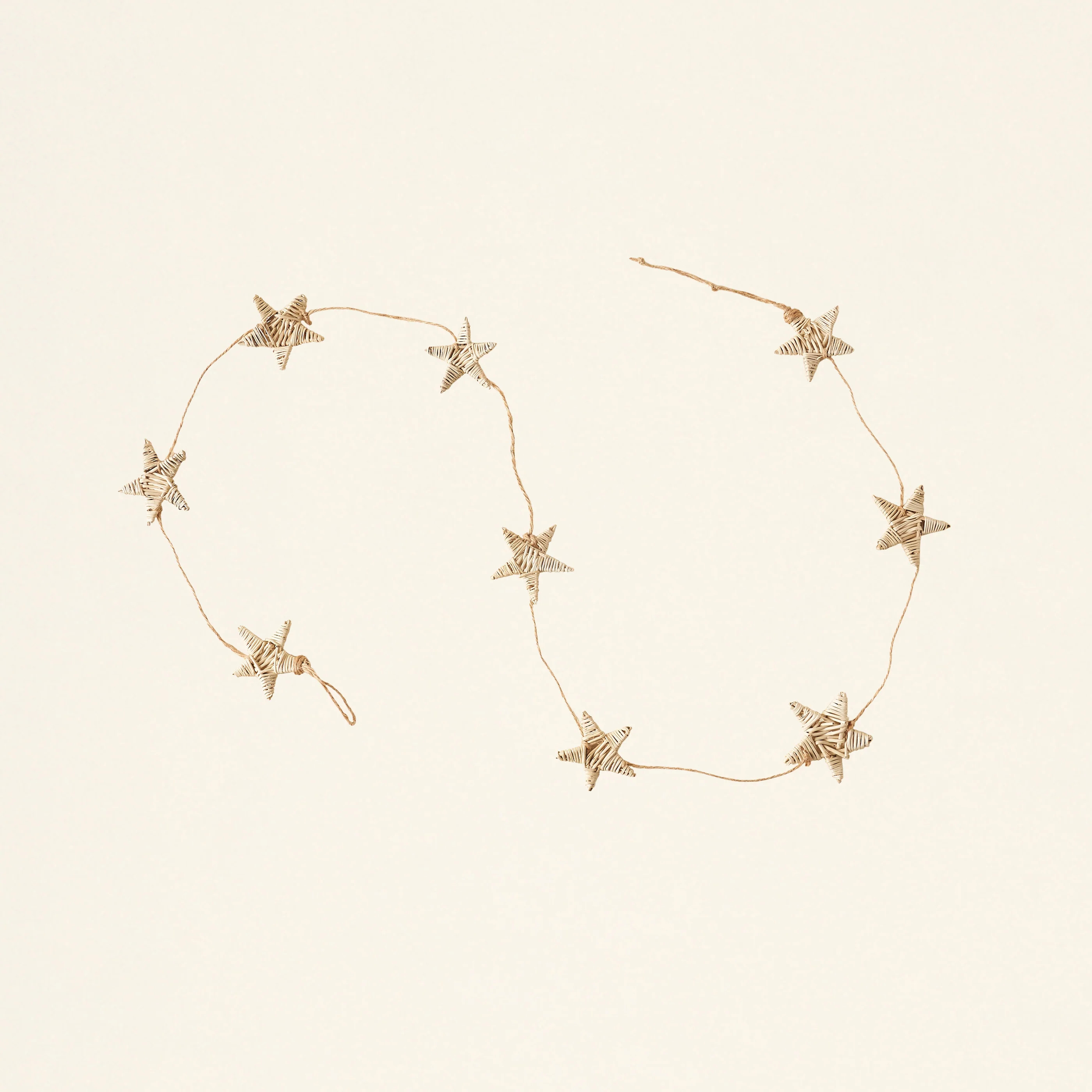 Hand-Woven Star Garland | Kate Marker Home