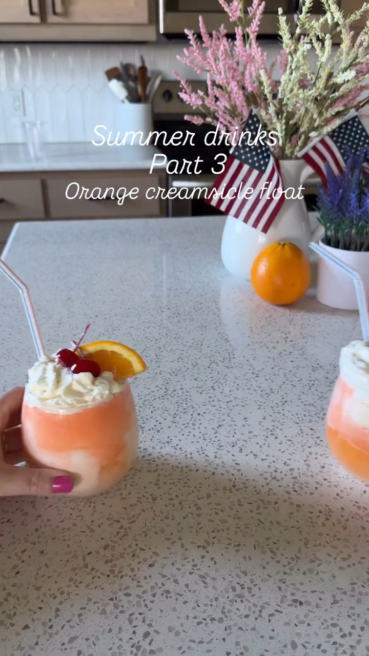 Part 3 of the drink series. Yesterday’s vote was between drinks and a summer activity. Orange 🍊🍦creamsicle is one of my favorites. It’s very nostalgic. 

Comment ORANGE and I’ll send a message of everything I used. All you have to do is add to c a r t🤣🍦🍊

What you need
Vanilla ice cream we prefer bluebell
Orange soda 
Reddiwip
Garnishes 

#summerdrinks #summeressentials #easydrinks #easyrecipeideas #90skid creamsicle orange summer drink 90s nostalgia

#LTKSeasonal #LTKfoodie #LTKHome