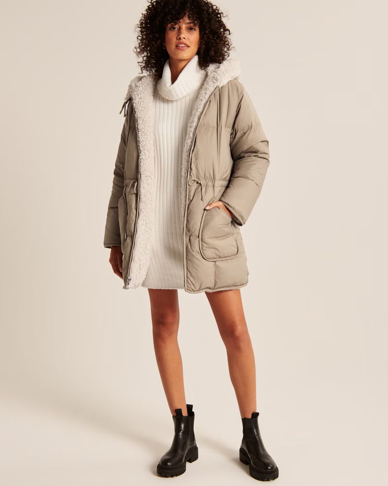 Reversible Down Parka | Abercrombie & Fitch (US)