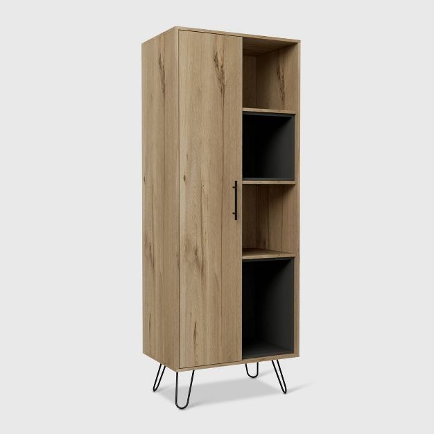 Aster Pantry Cabinet Light Wood - RST Brands | Target