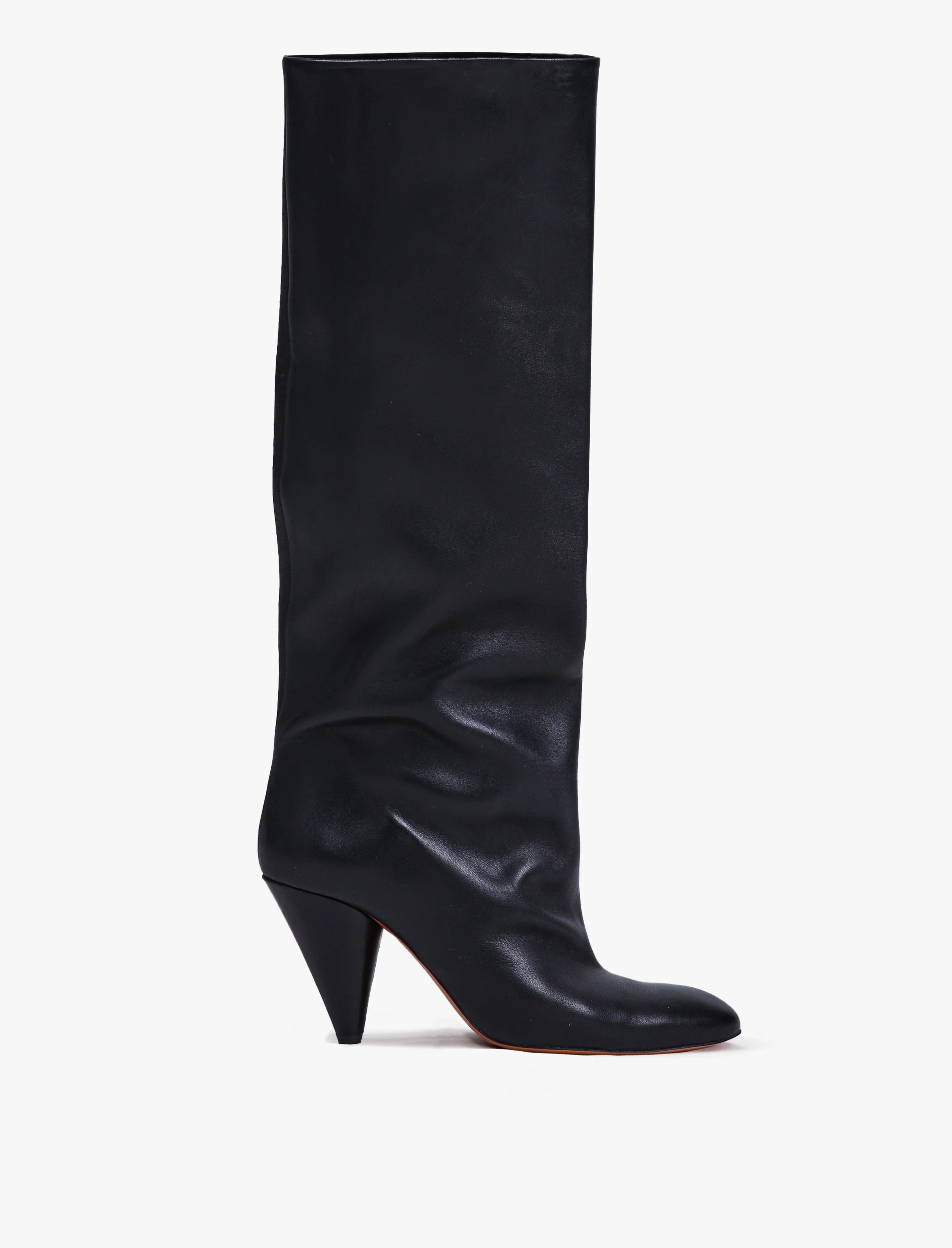 Proenza Schouler Cone Knee High Boots - Black | Proenza Schouler Official Site | Proenza Schouler LLC
