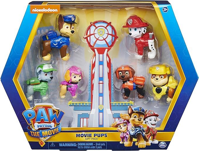 PAW Patrol, Movie Pups Gift Pack with 6 Collectible Toy Figures, Kids Toys for Ages 3 and up | Amazon (US)