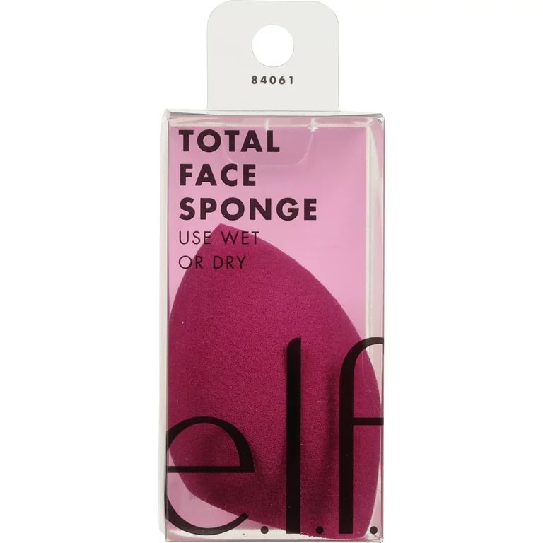 e.l.f. Cosmetics Total Face Sponge, Multi Sided, 1 Piece | Walmart (US)
