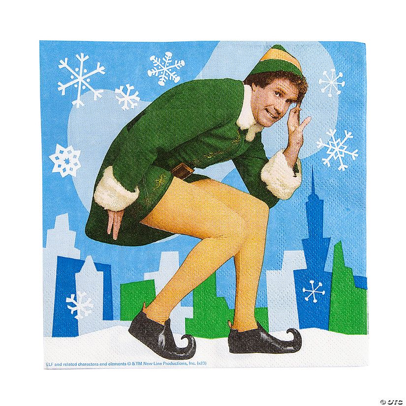 Buddy the Elf™ Luncheon Napkins - 16 Ct. | Oriental Trading Company