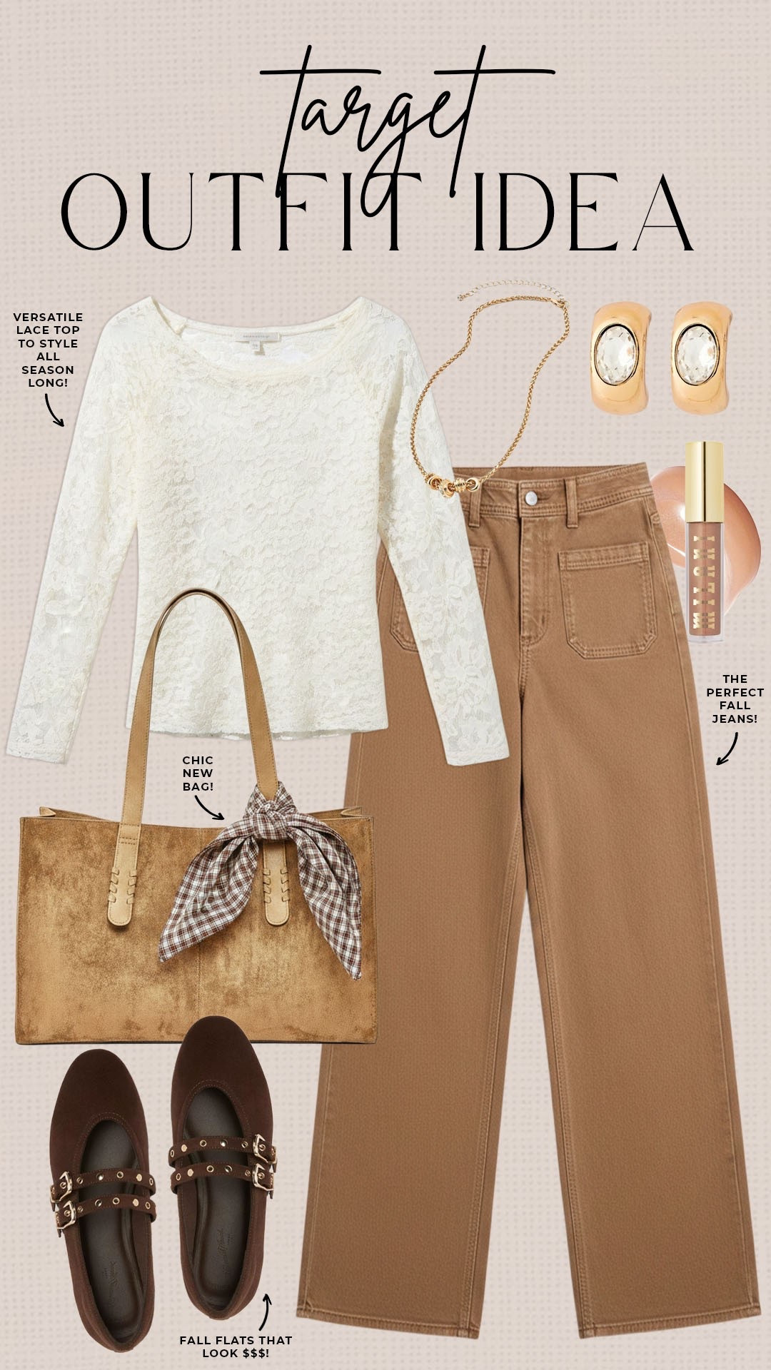 Trendy fall outfit idea from Target! 

#targetfinds

Target finds. Target fashion. Target new arrivals. Target neutral fall style. Target suede tote.

#LTKootd #LTKSeasonal #LTKgrwm