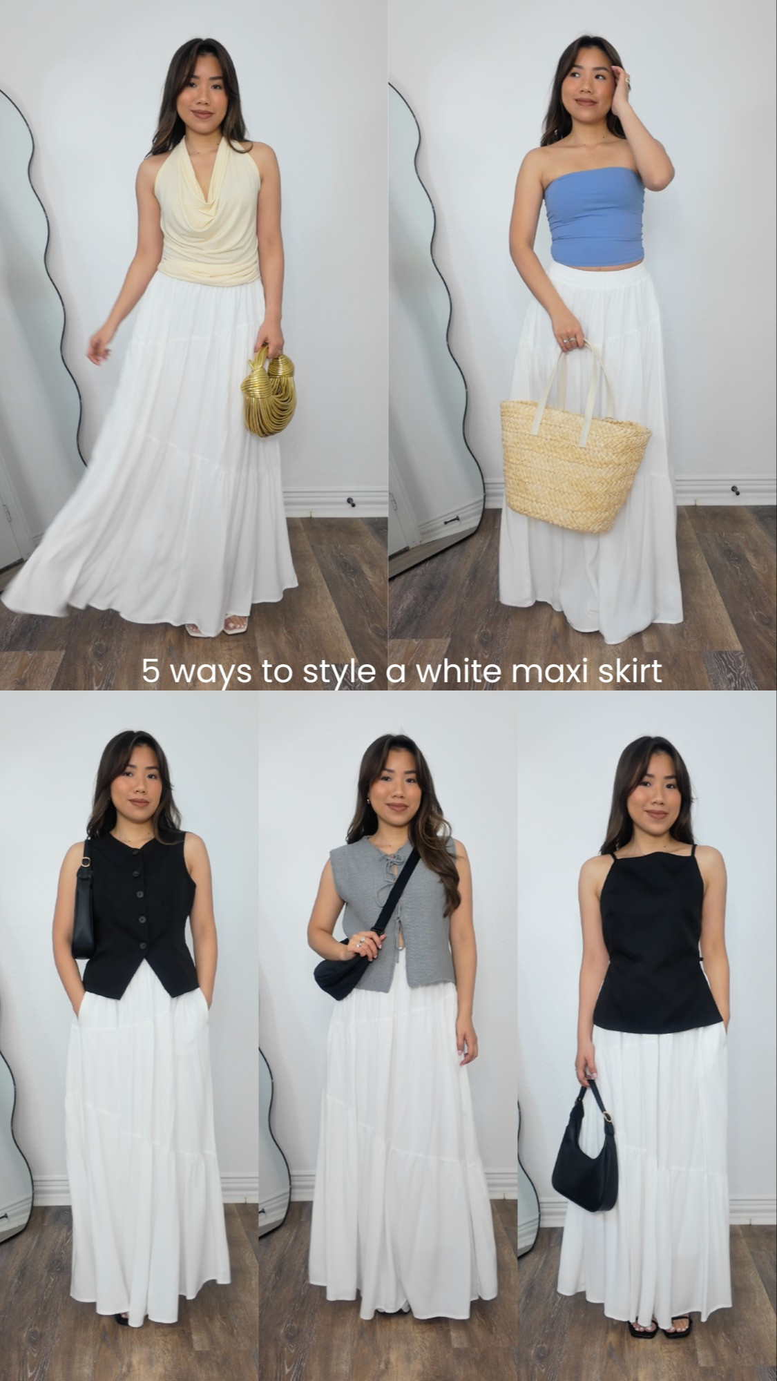 5 ways to style THE white maxi skirt! So versatile! Wearing size Small in all, shoes size 6.5

spring outfits summer outfits amazon fashion finds  

 #LTKPetite #LTKFindsUnder50 #LTKStyleTip