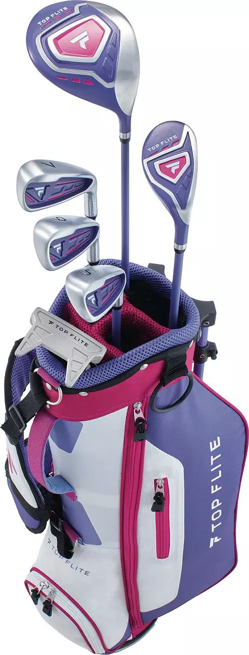 Top Flite 2022 Girls' 9-Piece Complete Set - (Height 53" and Above) | Golf Galaxy | Golf Galaxy