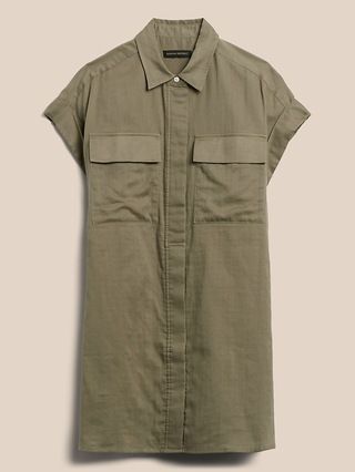 Cotton Shirt Dress | Banana Republic (US)