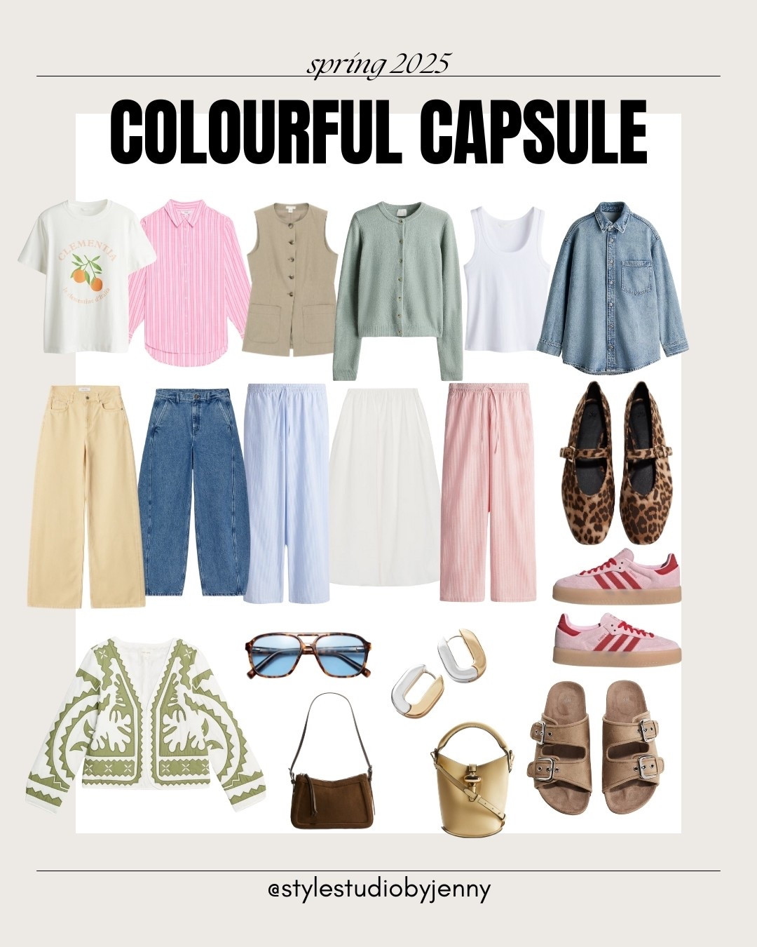 Colourful spring capsule 

#LTKstyletip #LTKspring #LTKuk