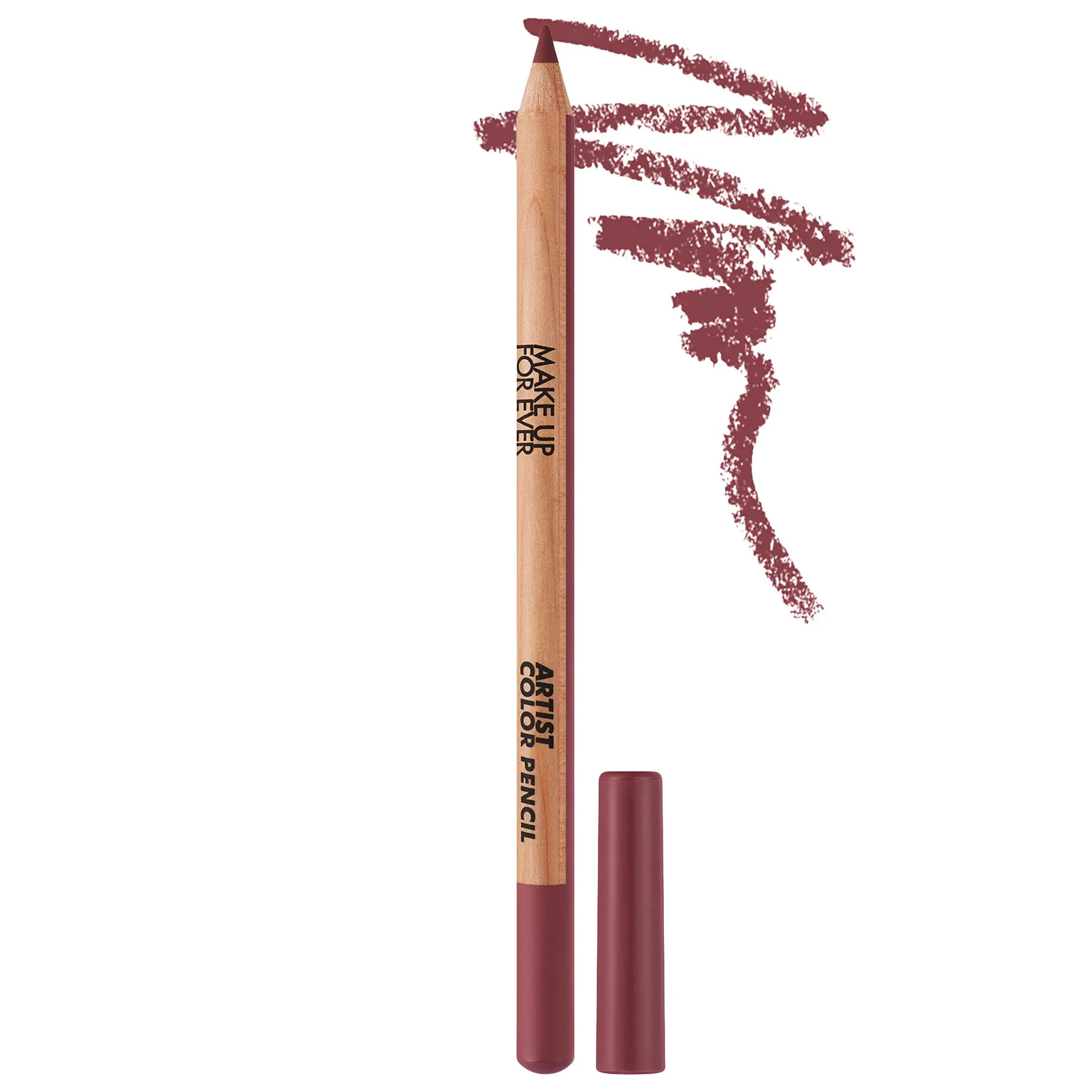 MAKE UP FOR EVER Artist Color Pencil Long-Lasting Lip Liner 808 Boundless Berry 0.04 oz / 1.41 g | Sephora (US)