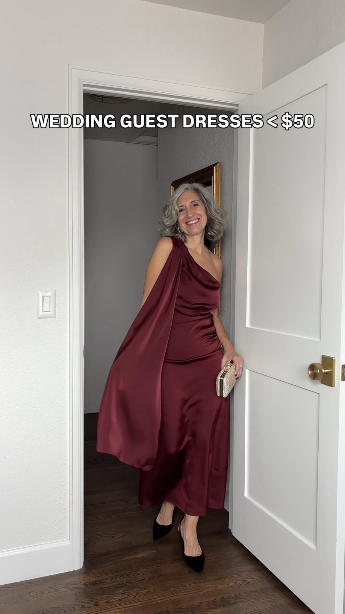 If you’re looking to make a statement while staying completely sophisticated, this burgundy cape dress is the answer. The one-shoulder design is modern, while the attached cape provides a dreamy, flowing layer of coverage for the arms. It’s sculptural, high-fashion, and ensures you feel like the most refined version of yourself.

FIT & SIZING: The medium fits like a dream, giving me that high-end silhouette and perfect length for a formal event.

DISCOUNT: Use code Claudia12 for a 12% discount at @rihoas_official.

One shoulder cape dress, burgundy satin dress, arm coverage wedding guest, formal evening gown, high impact style, affordable wedding guest dress, designer look for less. #BurgundyDress #CapeDress #StatementStyle #EveningGown #rihoas 

 

#LTKOver40 #LTKFindsUnder50 #LTKWedding