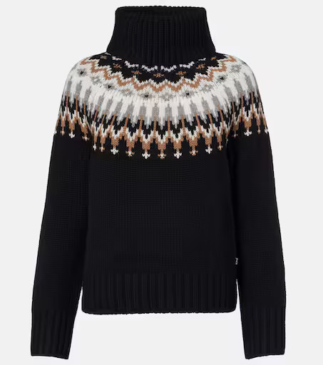 Ingrid jacquard cashmere turtleneck sweater | Mytheresa (UK)