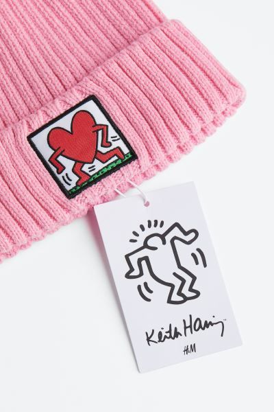 Appliquéd Rib-knit Hat | H&M (US + CA)