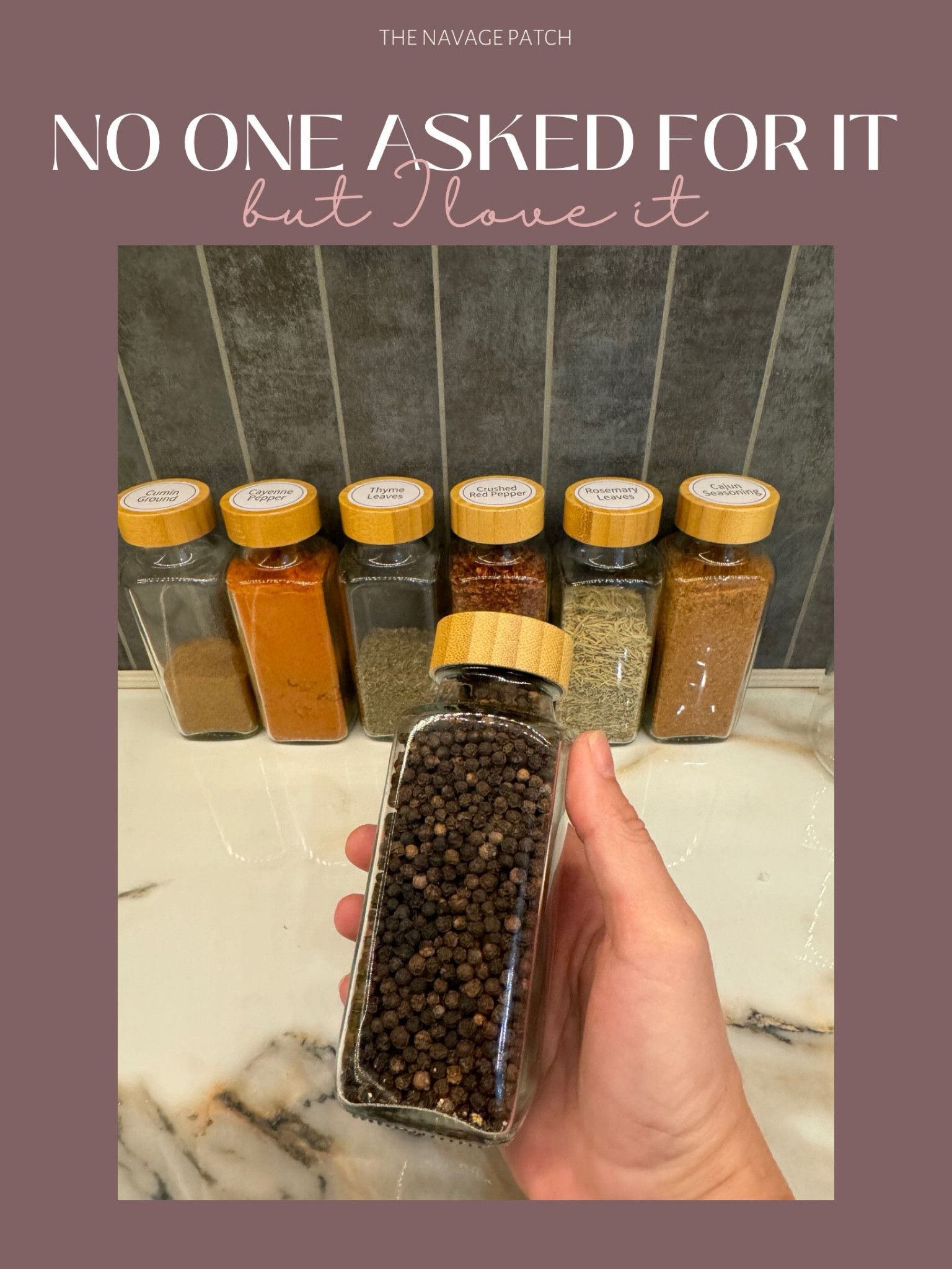 Large spice jars with vinyl labels, glass and bamboo spice jars with no-smudge labels, Amazon pantry finds, pantry organizer, pantry organization, kitchen organization #amazonpantry #amazonfinds #kitchentrends #amazonkitchen #amazongadgets

#LTKhome #LTKsalealert